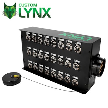 Lynx 24 Way Multicore & Stagebox System - 5 Metres