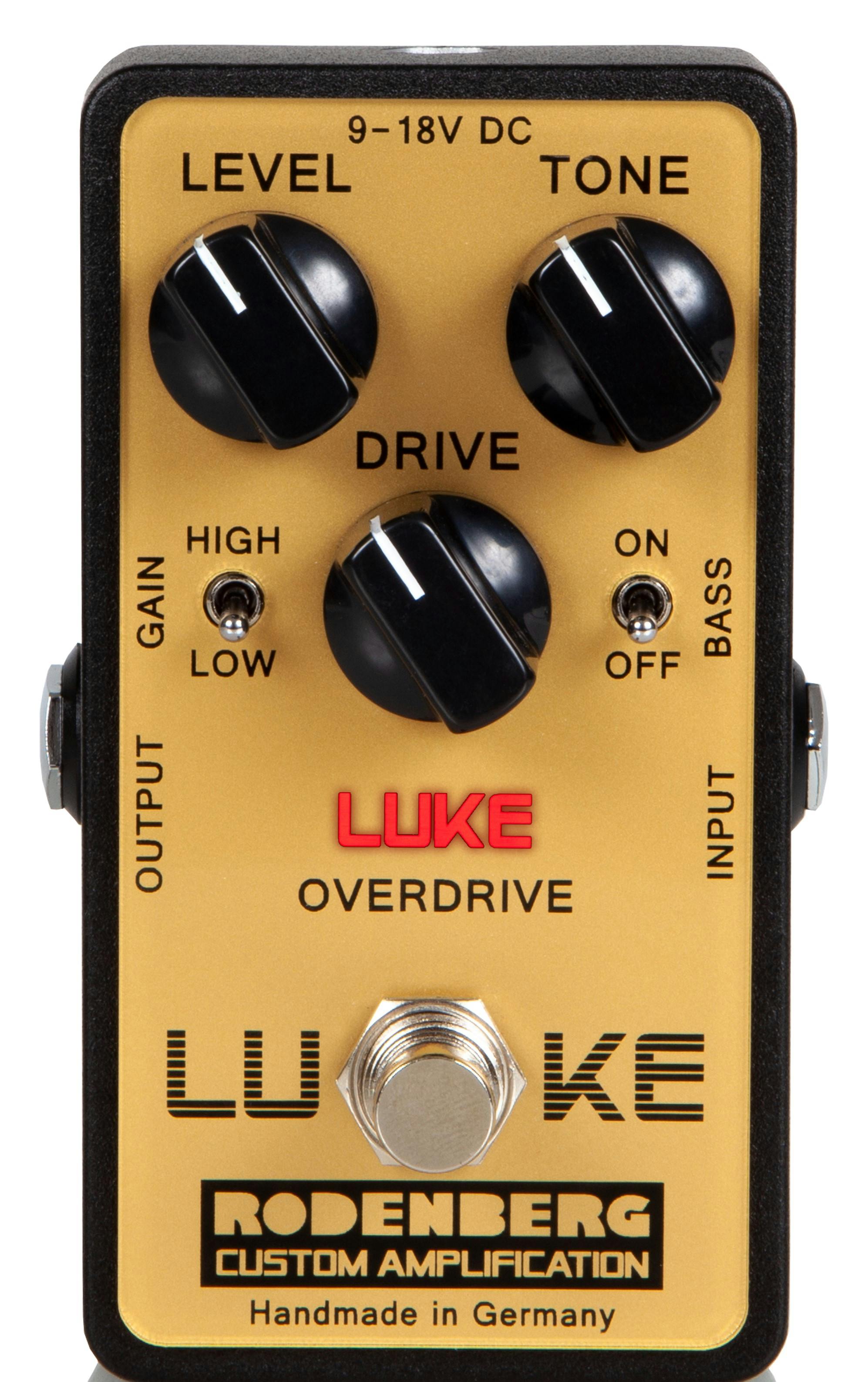 Rodenberg Steve Lukather Signature Overdrive Pedal - Andertons