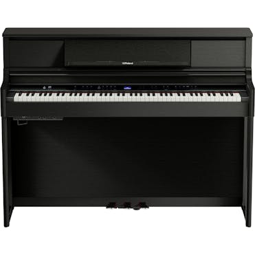 Roland LX 5 CH Upright Piano In Charcoal Black