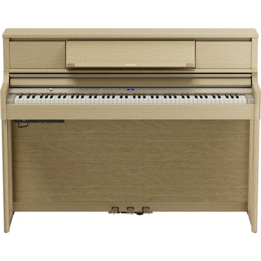 Roland LX 5 CH  Upright Piano In Light Oak