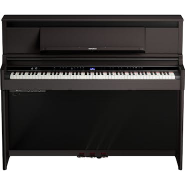 Roland LX 6 CH  Luxury Upright Piano in Dark Rosewood