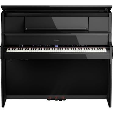 Roland LX 9 PE Luxury Upright Piano in Polished Ebony