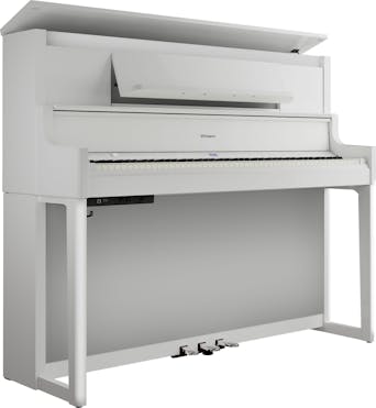 Roland LX 9 PW Luxury Upright Piano in Polished White