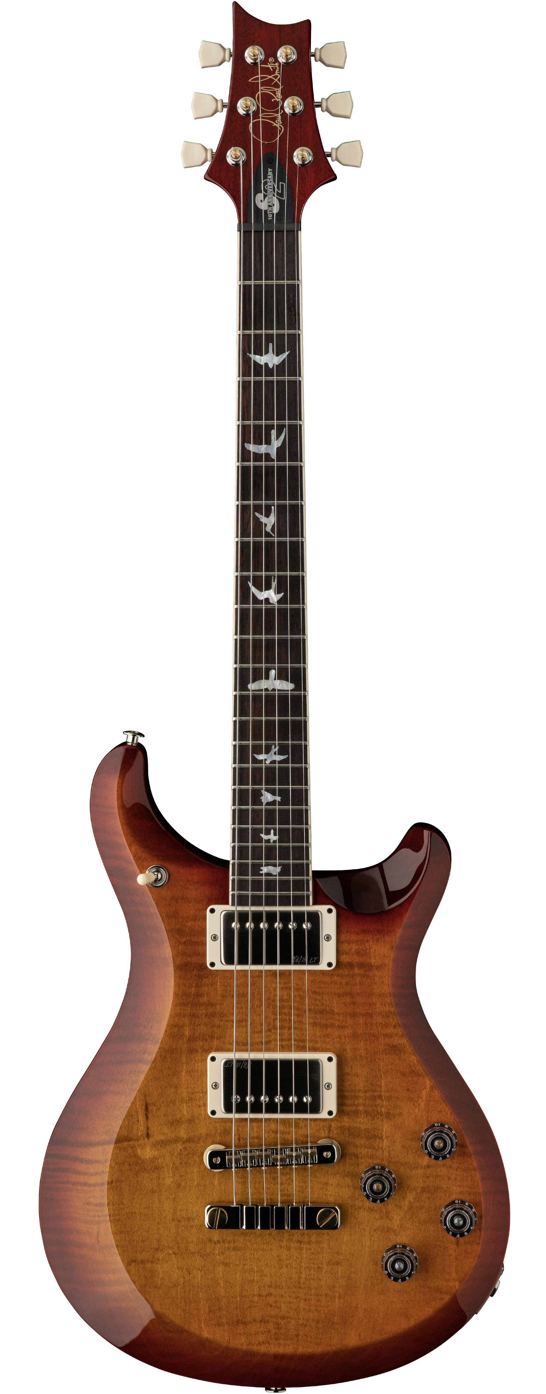 PRS S2 10th Anniversary McCarty 594 Electric Guitar in Dark Cherry 