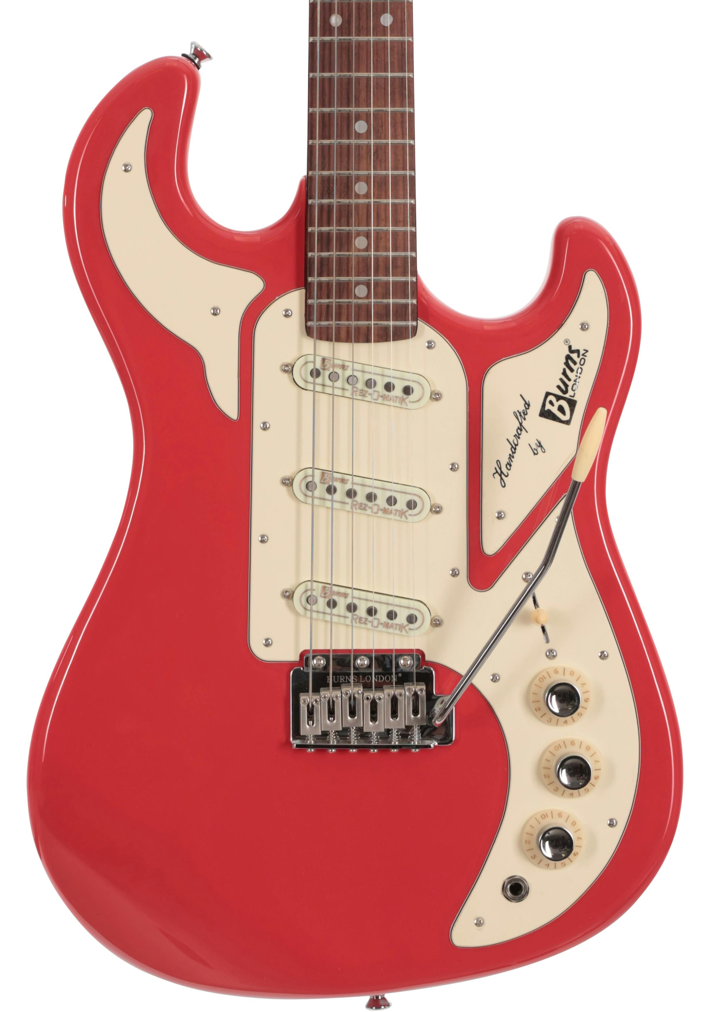 Burns Marquee Electric Guitar in Fiesta Red - Andertons Music Co.