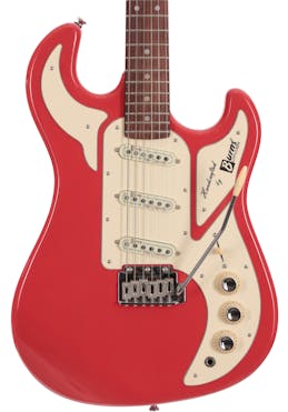 Burns Marquee Electric Guitar in Fiesta Red