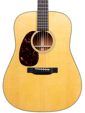 Martin Standard Series D18 Left Handed Acoustic Guitar in Natural