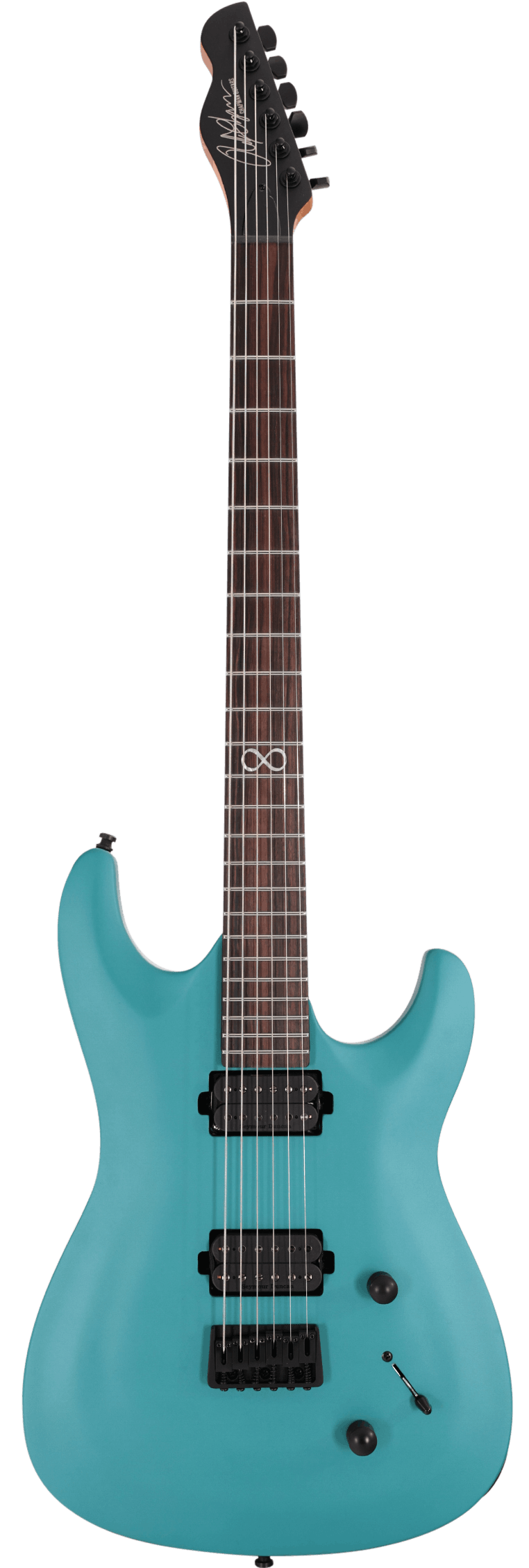 Chapman ML1 Baritone Pro Electric Guitar in Liquid Teal Satin Metallic ...