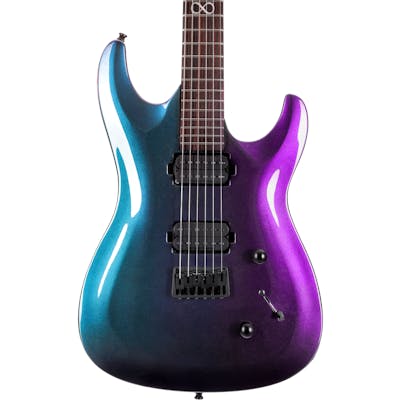 Chapman ML1 Pro Modern Electric Guitar in Morpheus Purple Flip Gloss