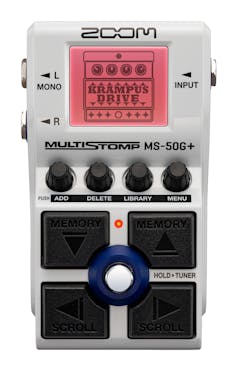 Zoom MS50G+ MultiStomp Guitar Pedal