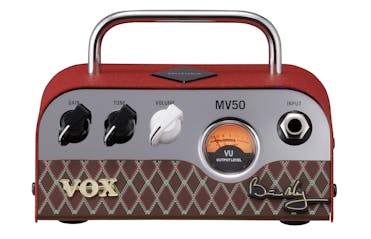 Vox MV50-BM Brian May Edition NuTube Amp Head with Treble Boost in Red