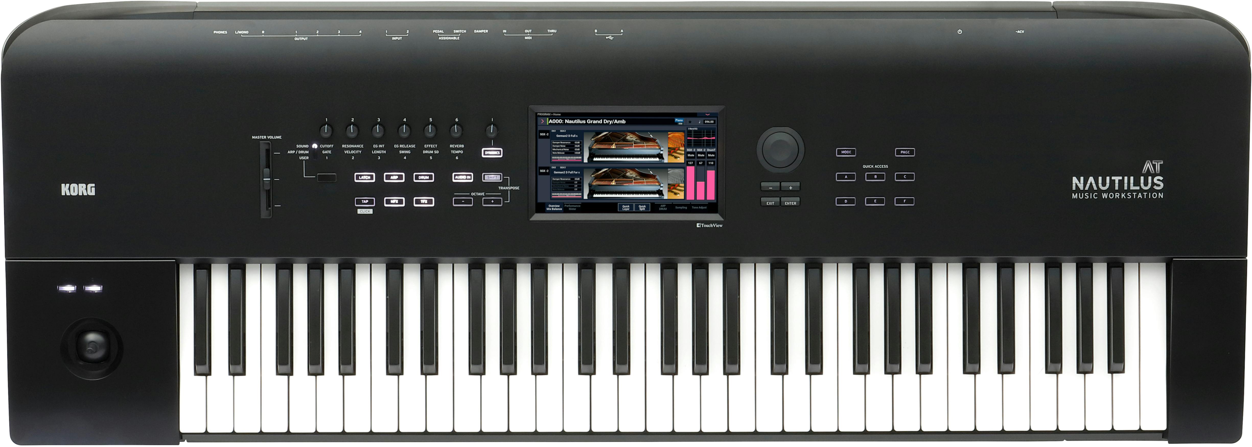 Korg NAUTILUS 61 AT Aftertouch Synth & Workstation - 61 Key