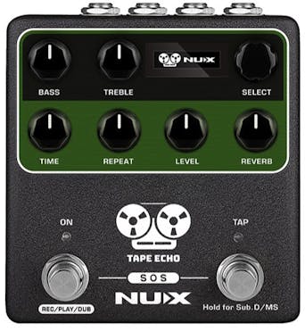 NUX NDD-7 Tape Echo Effect Dual Pedal
