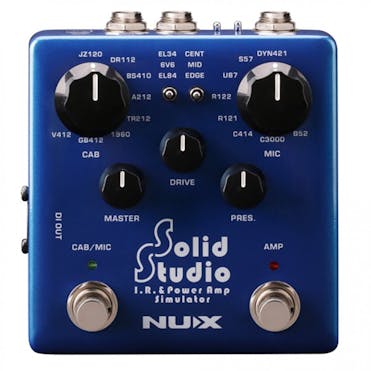 NUX NSS-5 Solid Studio IR & Power Amp Simulator Pedal