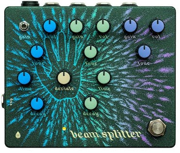 Old Blood Noise Endeavors Beam Splitter Automatic Triple Tracker Distortion Pedal