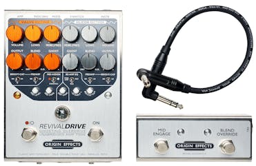 Origin Effects Revival Drive Custom Overdrive Pedal and Footswitch Bundle