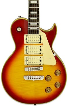 Aria PE-590AF Electric Guitar in Aged Cherry Sunburst