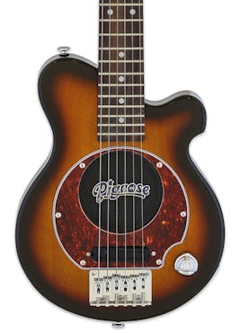 Pignose PGG-200 Electric Guitar with Built-in Amplifier in Brown Sunburst