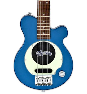 Pignose PGG-200 Electric Guitar with Built-in Amplifier in Metallic Blue
