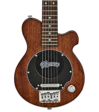 Pignose PGG-200MH Electric Guitar with Built-in Amplifier in Mahogany See-through Brown