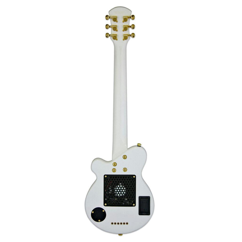 Aria PGG-259 Pignose Electric Guitar with Built-in Amplifier in White -  Andertons Music Co.