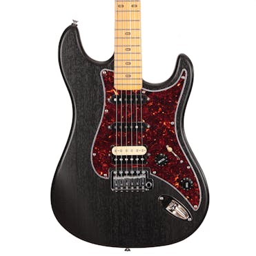 PJD Woodford Standard Plus HSS Electric Guitar in Midnight Black