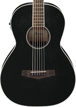 Ibanez PN14MHE-WK Parlour Acoustic Guitar In Weathered Black
