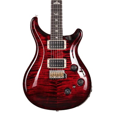 PRS Custom 24 Piezo Electric Guitar in Fire Red Burst