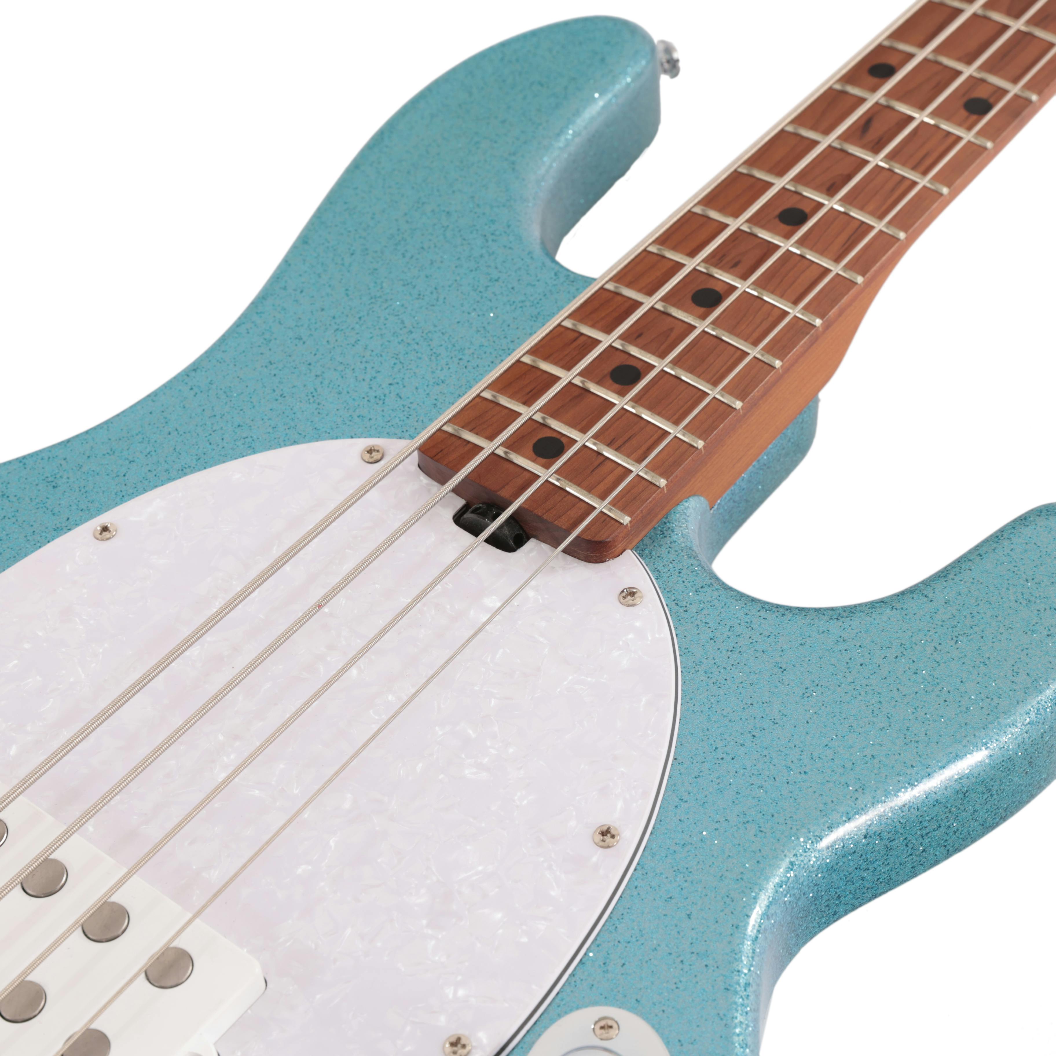 Sterling By Music Man StingRay Ray34 Bass Blue Sparkle — Andy