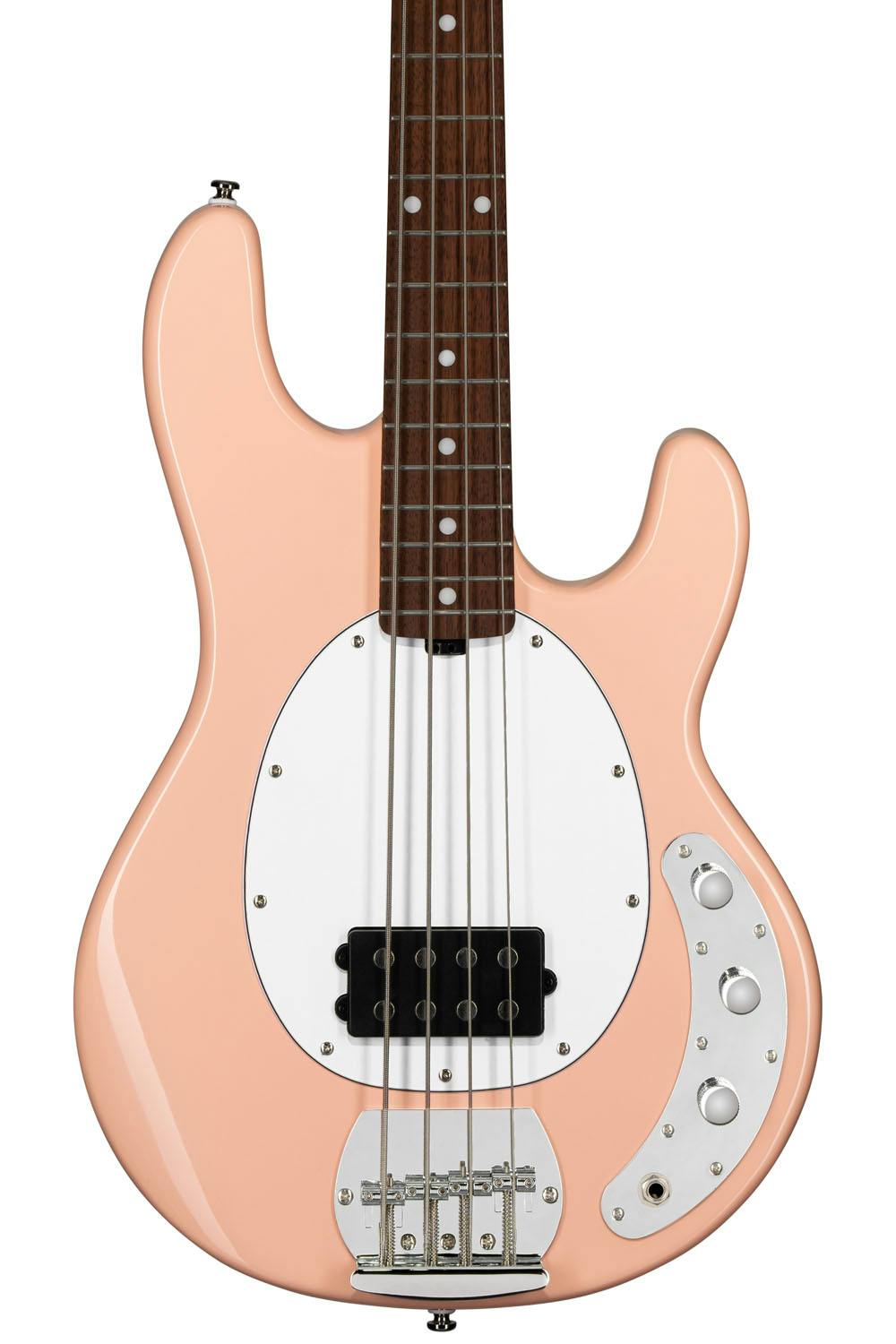Sterling by Music Man Sub Stingray Ray4 Bass in Pueblo Pink