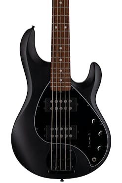 Sterling by Music Man Sub Stingray Ray5HH 5-String Bass in Stealth Black