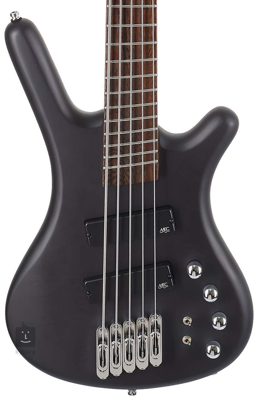 Warwick RockBass Corvette Multiscale 5-String in Solid Black