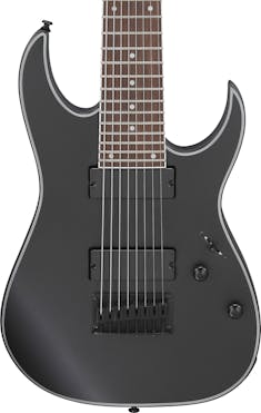 Ibanez RG8EX-BKF 8-String Electric Guitar in Black Flat