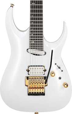 Ibanez RGA622XH-WH Axe Design Lab Prestige 27-Fret Electric Guitar in White