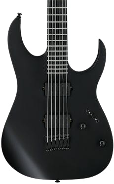 Ibanez RGRTBB21-BKF Baritone Electric Guitar in Black Flat