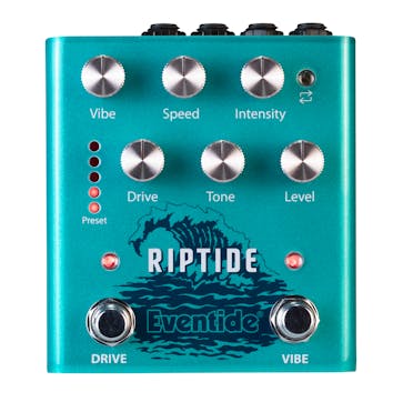 Eventide Riptide Overdrive and Uni-Vibe Stereo Pedal
