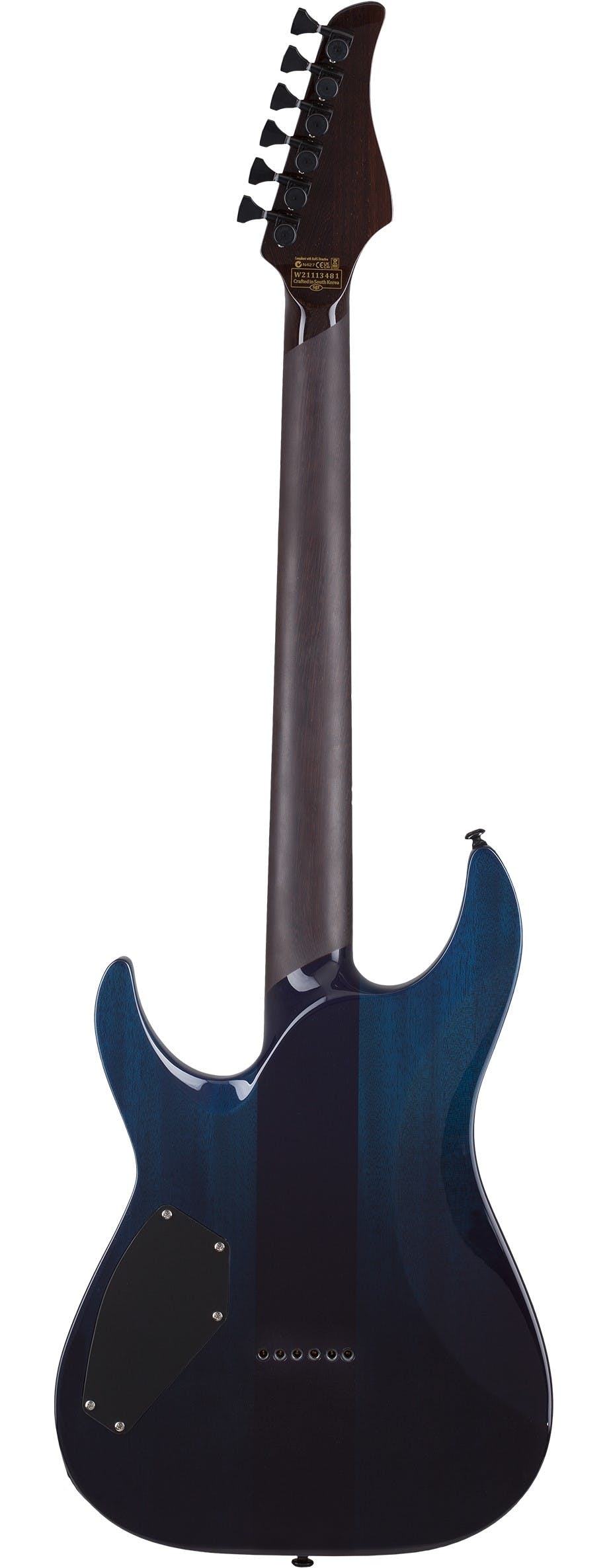 Schecter Reaper-6 Elite Electric Guitar in Deep Ocean Blue - Andertons ...