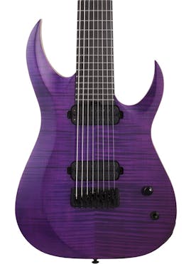 Schecter John Browne TAO-8 Signature 8-String Electric Guitar in Satin Trans Purple