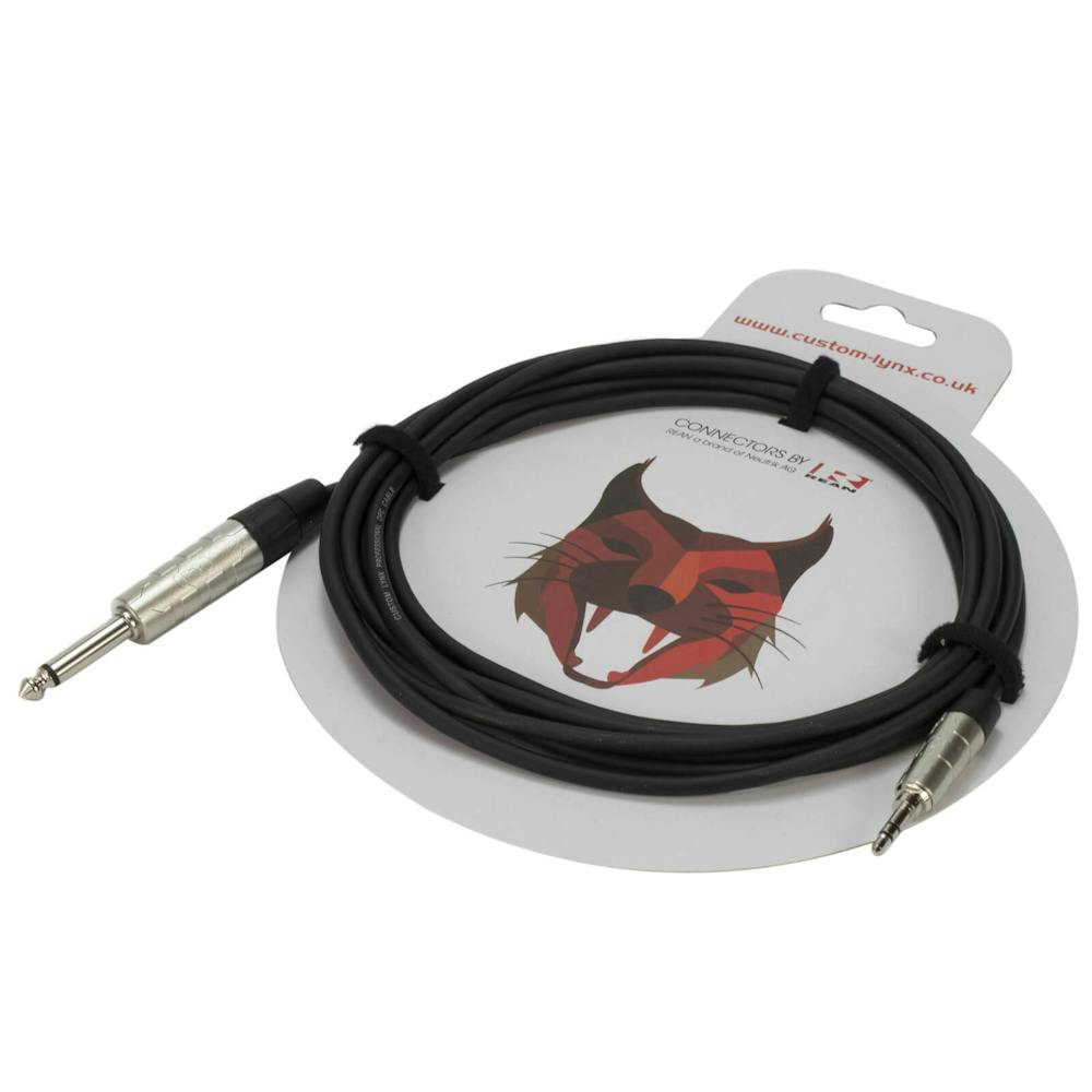 Lynx 3.5mm Stereo Jack to 6.35mm Mono Jack 3m Cable