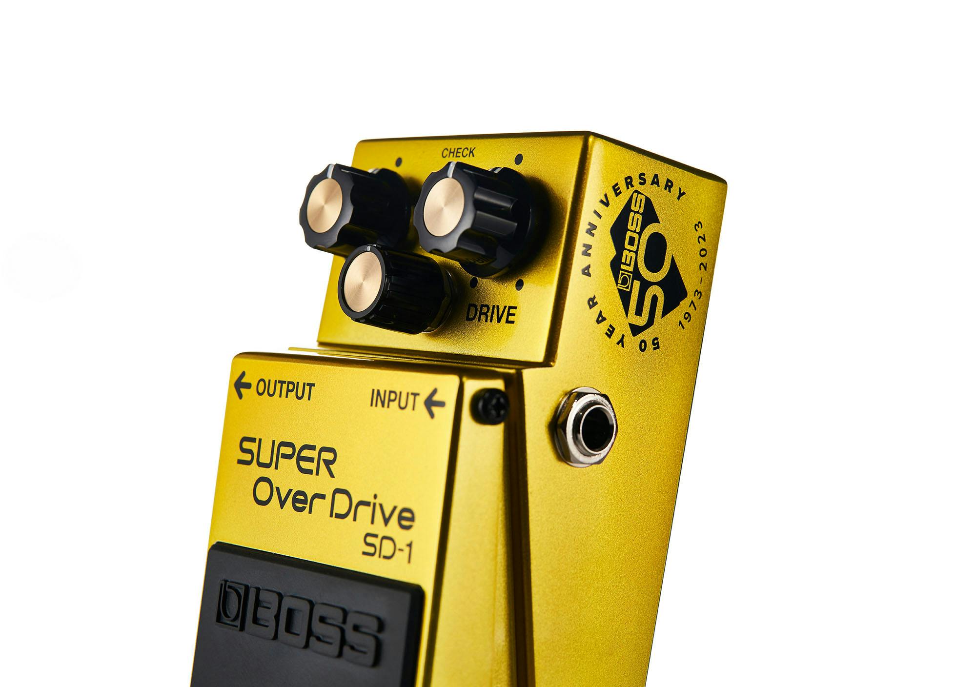 Boss SD-1-B50A Super Overdrive 50th Anniversary Pedal - Andertons Music Co.