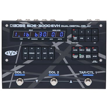 Boss SDE-3000EVH Eddie Van Halen Dual Digital Delay Pedal