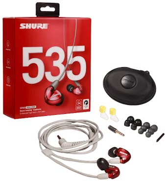 Shure SE535 LIMITED EDITION RED Sound Isolating Earphones