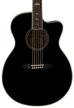 PRS SE Angelus A20E Electro Acoustic Guitar in Black Top