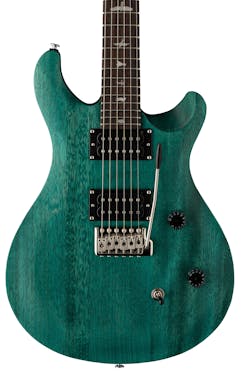 PRS SE CE24 Standard Satin Electric Guitar in Turquoise Mahogany