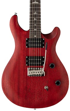 PRS SE CE24 Standard Satin Electric Guitar in  Vintage Cherry Mahogany
