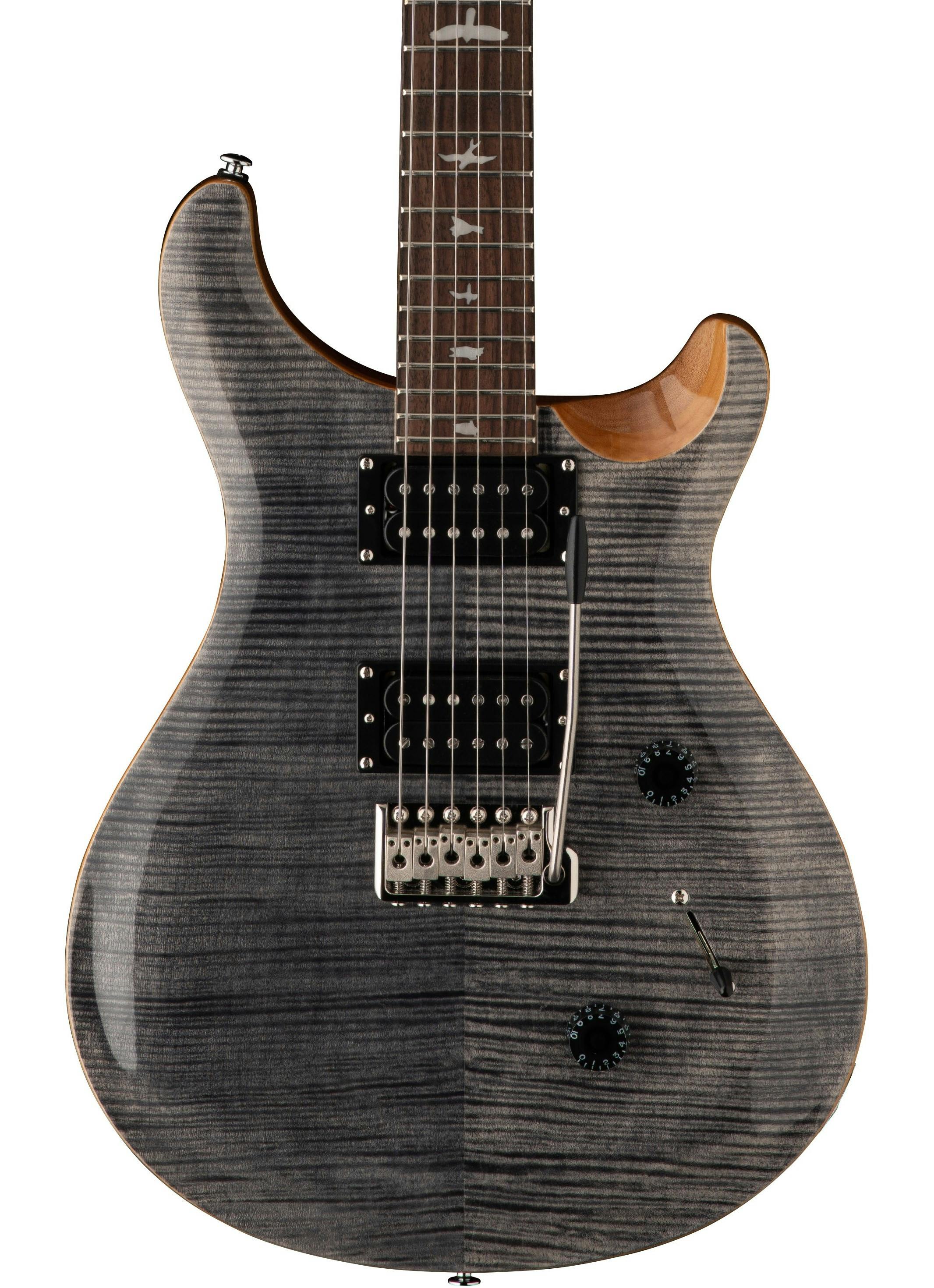 PRS SE Custom 24 Electric Guitar in Charcoal - Andertons Music Co.