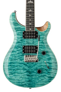 PRS SE Custom 24 Electric Guitar in Turquoise Quilt