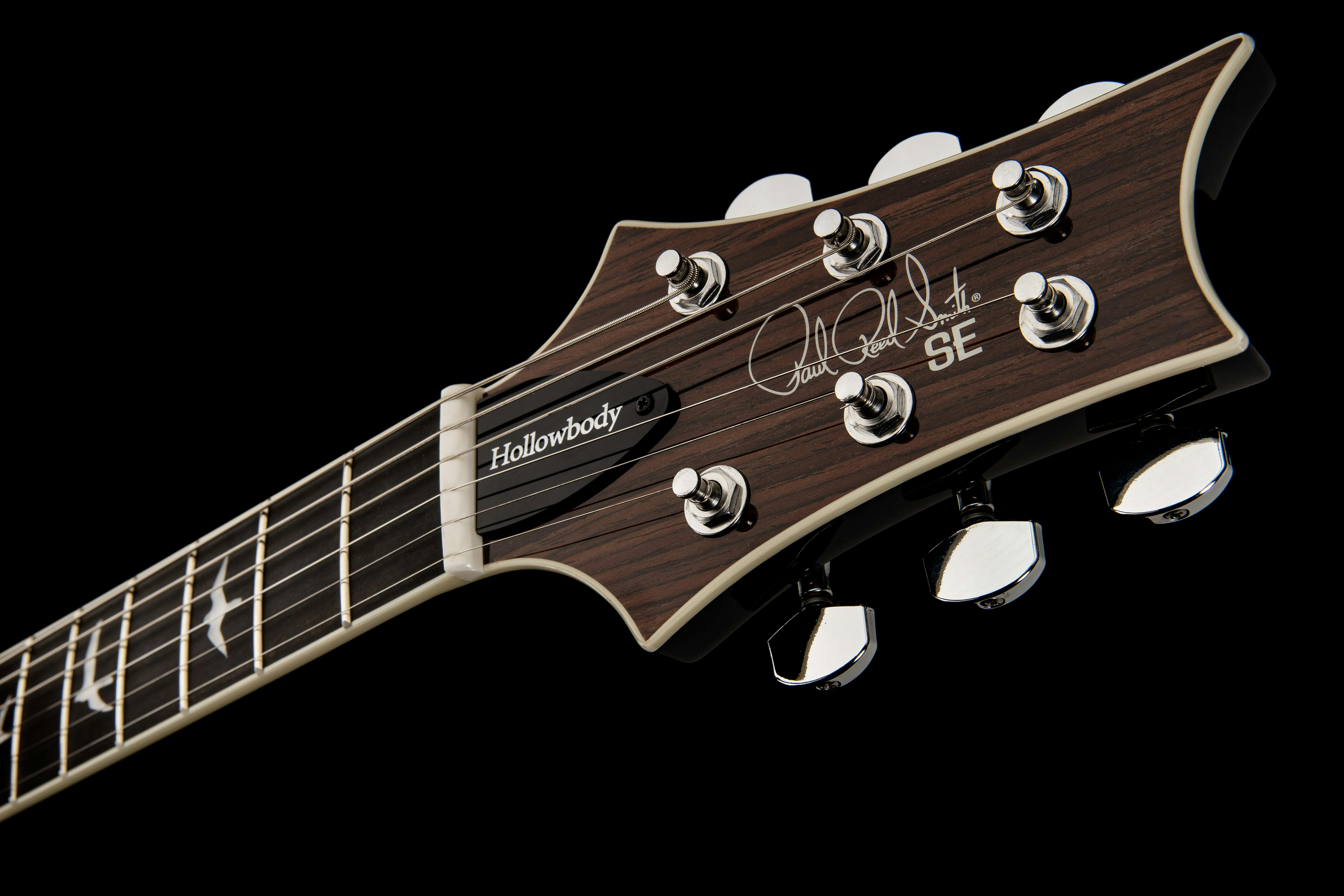 PRS SE Hollowbody Standard Piezo Electric Guitar in Dog Hair Smokeburst - Andertons Music Co.
