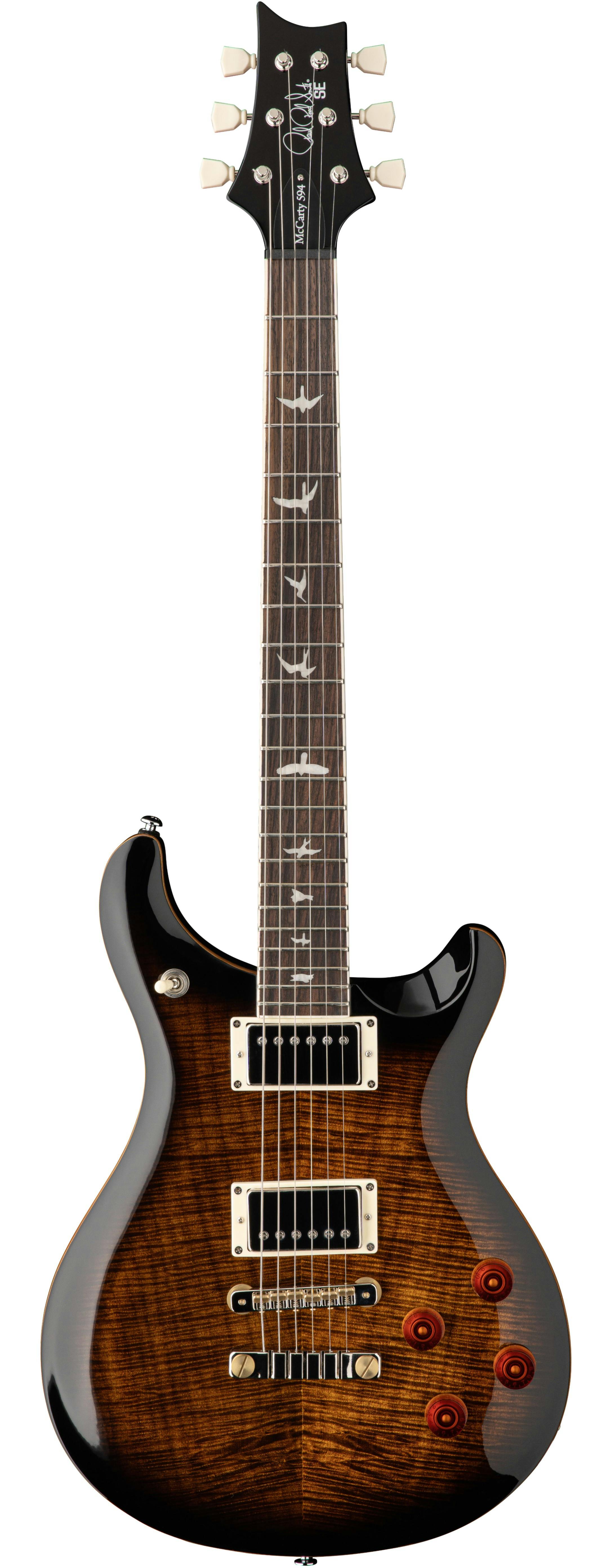 PRS SE McCarty 594 Electric Guitar in Black Gold Burst - Andertons ...