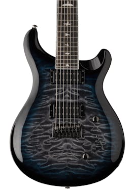 PRS SE Mark Holcomb SVN Signature 7-String Electric Guitar in Holcomb Blue Burst